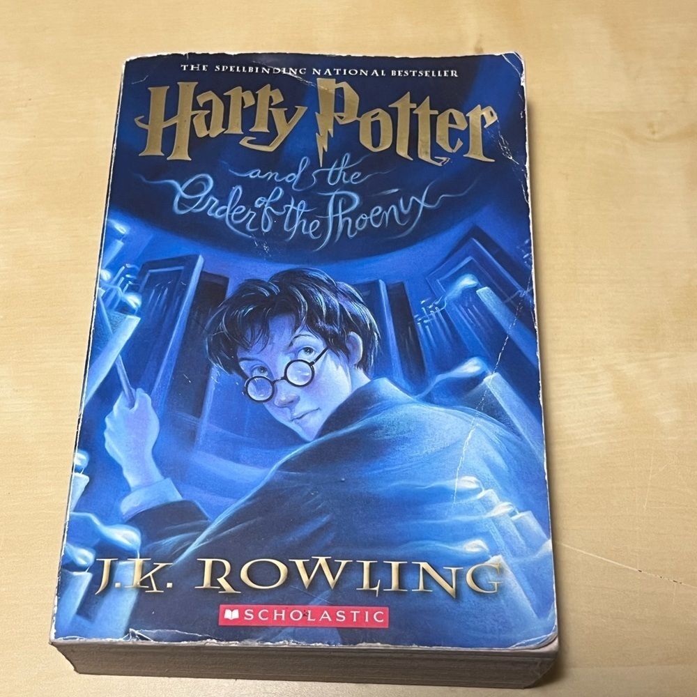 Harry Potter and the Order of the Phoenix Paperback Book J.K. Rowling Scholastic